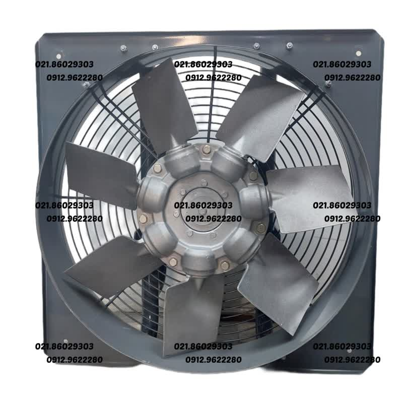 هواکش صنعتی اکسیال  پروانه آلومینیوم دمنده مدل DVMP-DN90-4T-600
